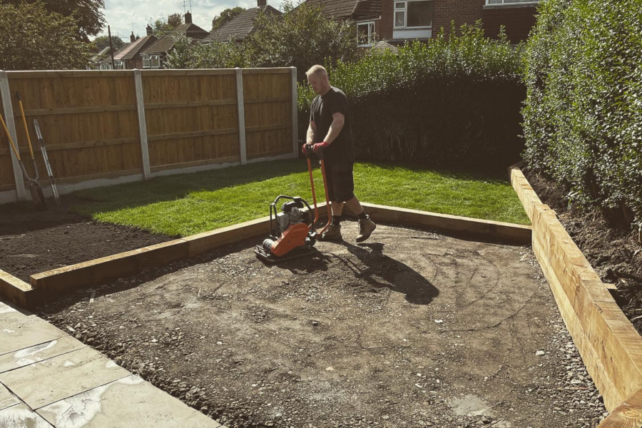 garden makeover